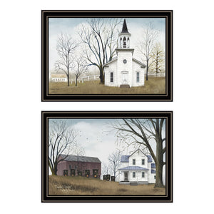 English Elm Trendy Decor 4u Amazing Grace Two Panel Black Framed Faith Wall Art Print B067P254110