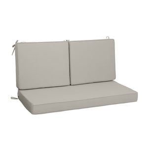 English Elm Outdoor Deep Seat Cushions for Patio Furniture Waterproof Replacement Chair Cushions Set of 2 17x15x16 Durable Comfort Beige W419P290499