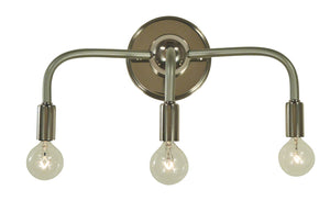 Framburg 3-light Charcoal Hartford Exterior Ceiling Mount - Elevate Your Space With Timeless Elegance And Style Polished Nickel With Satin Pewter Accents Metal 5003 Pn/Sp