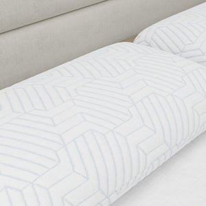 English Elm Fria Cloud Pillow Italian Foam Cooling Phase-change Cover Ergonomic Sleep Support B047P387678