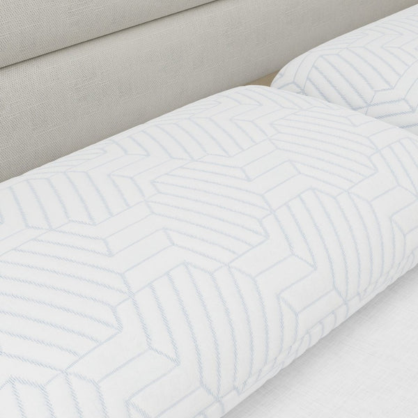 English Elm Fria Cloud Pillow Italian Foam Cooling Phase-change Cover Ergonomic Sleep Support B047P387678