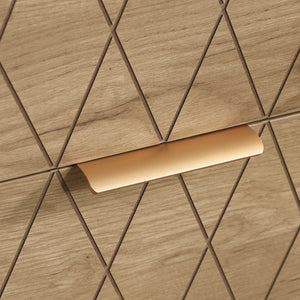 English Elm Nightstand with Drawer | 3-Tier Modern Bedside Table with Hidden Drawer, Open Shelves, Sturdy Build Natural+White 27.3 L x 17.9 W x 6.3 H W3151P345790