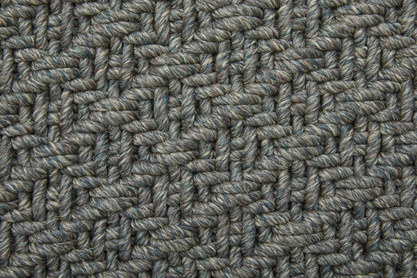 Feizy Rugs Tito Hand Woven Polypropylene Solid Rug - Stylish, Low-profile Design For High-traffic Spaces Green,Ivory Polypropylene Tto0826fgrn000e10