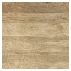 English Elm Lockhart Solid Mango Wood Square Side Table Handcrafted Natural Grain Living Room Accent B136P420275