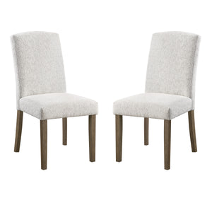 OSP Home Furnishings Everly Dining Chair  - Set of 2 Oyster Grey