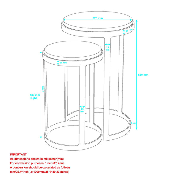 Worldwide Home Furnishings Ares-2pc Antique Gold & Black Accent Table Set – Sturdy Metal Frames With Unique Cast Glass Tops Black,Antique Gold Metal,Cast Glass 501-098gl_Bk