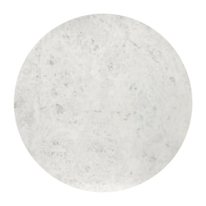 Worldwide Home Furnishings Jilsa-accent Table: Elegant Solid Mango Wood With Beveled Marble Top For Stylish Home Décor Walnut,White Solid Wood,Marble 501-551wal