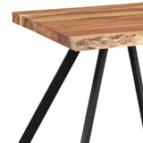 !nspire Virag Accent Table Natural Natural/Black Solid Wood/Iron