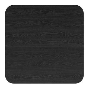 Worldwide Home Furnishings Sangra-accent Table - Durable Mango Wood With Sophisticated Texture For Chic Home Décor Enhancement Black Solid Wood 501-751blk