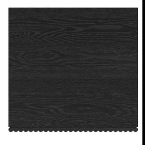 Worldwide Home Furnishings Sangra-2 Elegant 2-drawer Accent Table For Modern Spaces - Sustainable Mango Wood Design Black Solid Wood 501-751dr_Blk