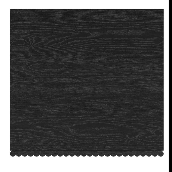 Worldwide Home Furnishings Sangra-2 Elegant 2-drawer Accent Table For Modern Spaces - Sustainable Mango Wood Design Black Solid Wood 501-751dr_Blk