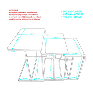 Worldwide Home Furnishings Bristol-3pc Nesting Accent Tables - Industrial Chic Design In Antique Gold & Black Finish Set Antique Gold,Black Cast Aluminum 501-855gl_Bk