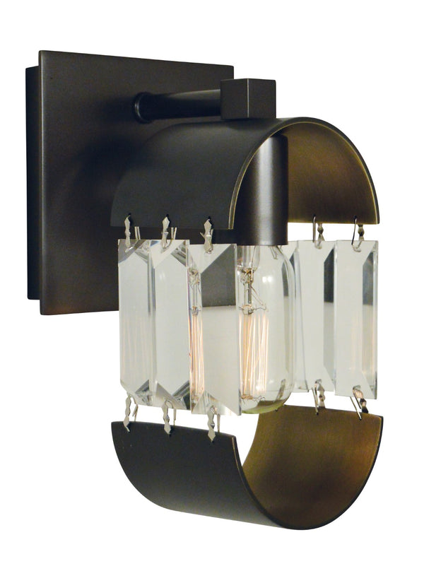 Framburg 1-light Josephine Sconce - Elegant Wall Lighting Fixture To Enhance Your Home's Ambiance And Style Mahogany Bronze With Harvest Bronze Accents Metal 5011 Mb/Hb