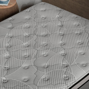 English Elm Hybrid Gel Foam Pocketed Coil Twin Mattress Medium Firm with Cooling Sleep Surface B047P321029