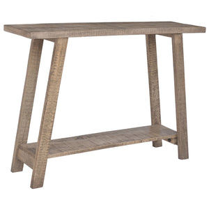Worldwide Home Furnishings Volsa-console Table - Elegant Mango Wood Design With 2-tier Storage For Home Décor & Organization Reclaimed Solid Wood 502-118gyw