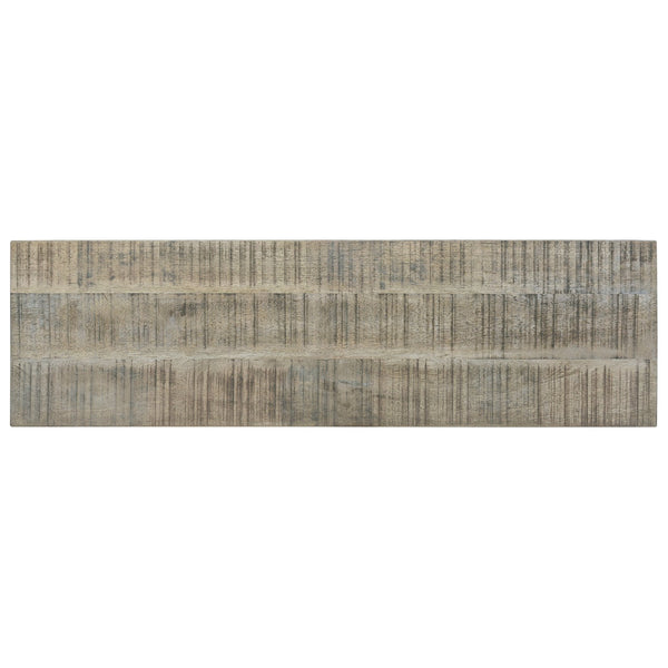 Worldwide Home Furnishings Volsa-console Table - Elegant Mango Wood Design With 2-tier Storage For Home Décor & Organization Reclaimed Solid Wood 502-118gyw