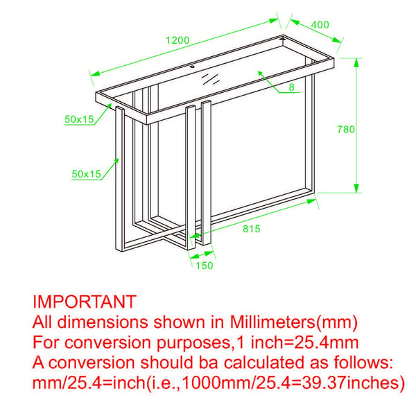 Worldwide Home Furnishings Paxton-console Table - Elegant Gold Finish With Clear Glass Top For Modern Living Room Décor Brushed Gold Metal,Glass 502-167gl