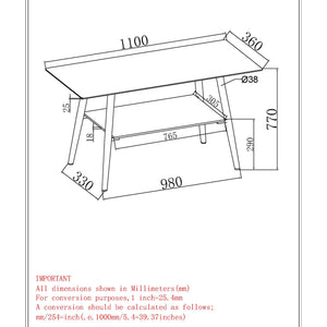 Worldwide Home Furnishings Emery-2tier Stylish Marble-look Console Table With Aged Gold Accents - Versatile & Modern Design White Faux Marble,Black Engineered Wood,Laminated Veneer,Metal 502-294wt