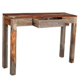 !nspire Idris Console/Desk Grey Solid Wood