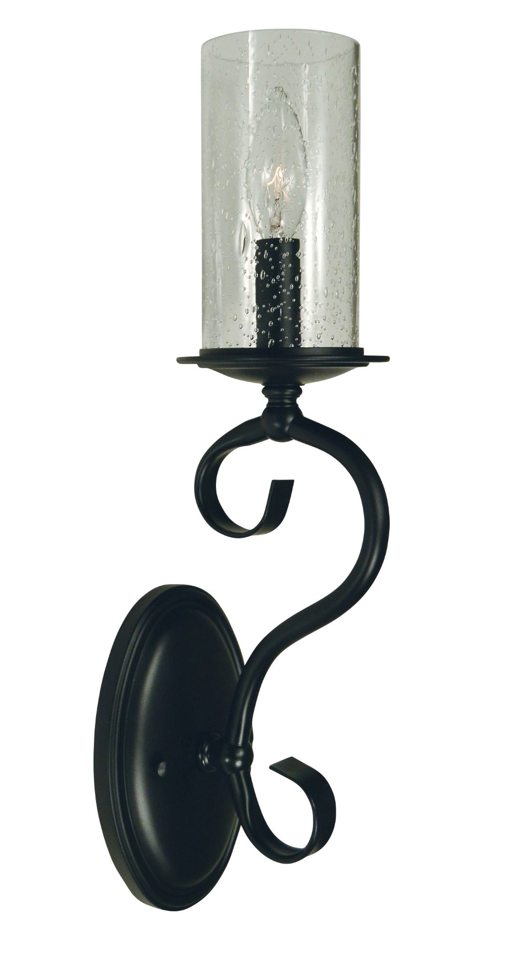 Framburg 1-light Ilsa Sconce - Chic Organic Design With Glamorous Accents, Crafted With Care In The Usa Matte Black Metal 5021 Mblack