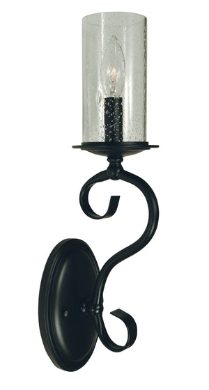 Framburg 1-light Ilsa Sconce - Chic Organic Design With Glamorous Accents, Crafted With Care In The Usa Matte Black Metal 5021 Mblack