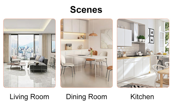 English Elm Table Set: Modern Minimalist Dining With White Imitation Marble Top & 6 Ergonomic Pu Chairs, Gold & Black W1151S01670-GIGA