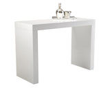 Faro Bar Table - High Gloss White 50257 Sunpan