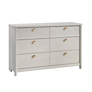 English Elm Dresser, Contemporary White Finish With Smooth Drawers – Ideal Storage For Bedroom & Guest Rooms! B356P402595