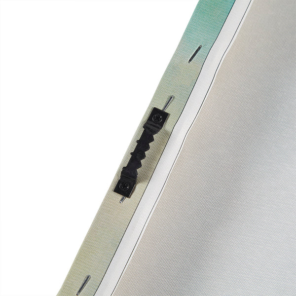 JLA Home Madison Park - Lamb Pastoral Canvas Wall Art — Whimsical Tessa Kane Lamb Illustration, Framed 16"x16" for Cozy Rooms Lamb/Green Multi ID95C-0049