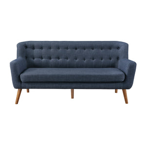 OSP Home Furnishings Mill Lane Sofa Navy