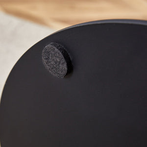 English Elm Table And Chair Set - 31.5" Round Dark Wood Dining Table With 2 Light Gray Pu Chairs For Small Spaces W1151S02487-GIGA