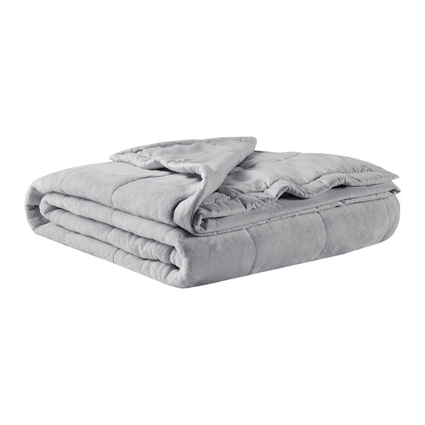 JLA Home Madison Park - Reversible HeiQ Smart Temperature microfiber blanket - adaptive all-season comfort, plush reversible luxury 90 L x 108 W x 0.25H MP51-6379