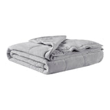 Madison Park Coleman Casual Reversible HeiQ Smart Temperature Down Alternative Blanket MP51-6377 Grey