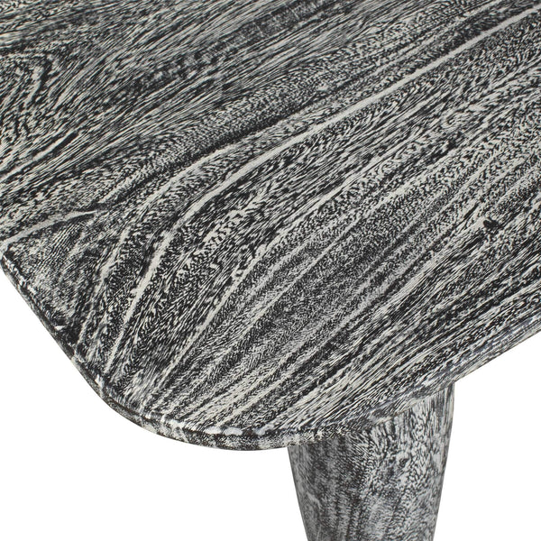 Uttermost Hand-carved Solid Suar Wood Bench Distressed Finish Artisan Entryway Seat
