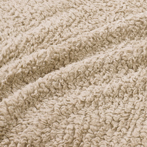 JLA Home Woolrich - Berber Woolrich Burlington plush berber blanket with velvet binding, OEKO-TEX softness for cozy nights Tan WR51-2214