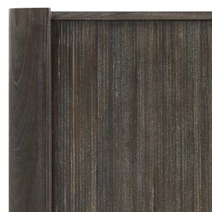 Uttermost Drury Acacia Wood Sliding Door Cabinet with Ceruse Finish for Living Rooms