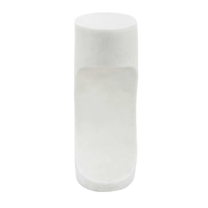 Uttermost Stevie Stone Composite Sculptural Side Table for Modern Indoor Outdoor Spaces