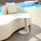 Sunny Isles Side Table White 704020 Zuo Modern