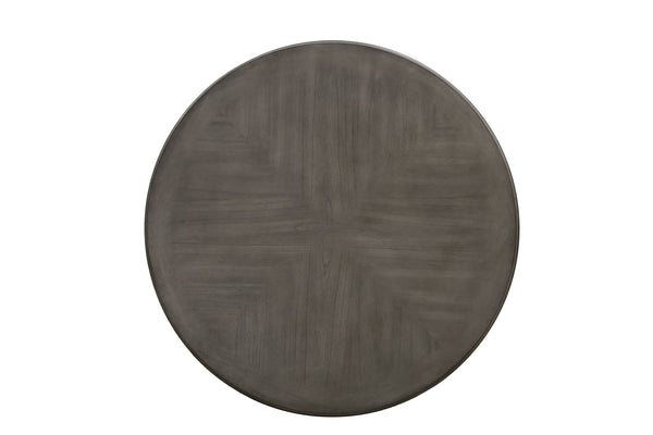 English Elm Transitional Counter Height 3pc Dining Set with USB Charging, Storage Shelves & Padded Seats Gray 45 L x 5 W x 15 H B2741P384395