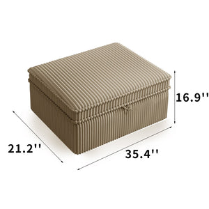 English Elm This Convertible Sleeper Sofa Plush Fleece 85 Inch Pull Out Bed for Studio Living Camel W3820S00038