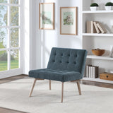 OSP Home Furnishings Sadie Chair in Sky Fabric Sky Blue