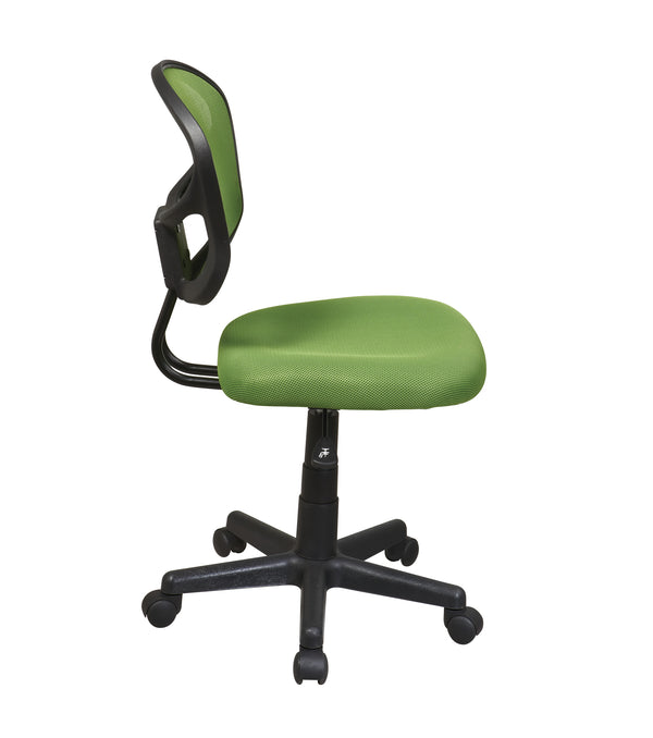 OSP Home Furnishings Mesh Task chair Green