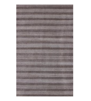Homeroots 5' X 8' Rust And White Hand Loomed Area Rug  Viscose 505509