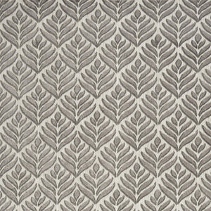 Homeroots 9' X 12' Charcoal Floral Stain Resistant Non Skid Area Rug  Polypropylene 505591