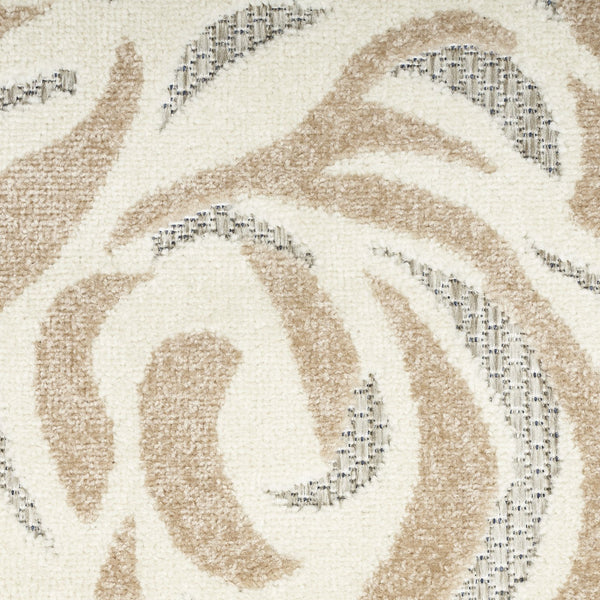 Homeroots 4' Blue And Grey Floral Stain Resistant Non-skid Area Rug – Perfect For Homes With Kids & Pets! 4' X 6' Polypropylene 505622