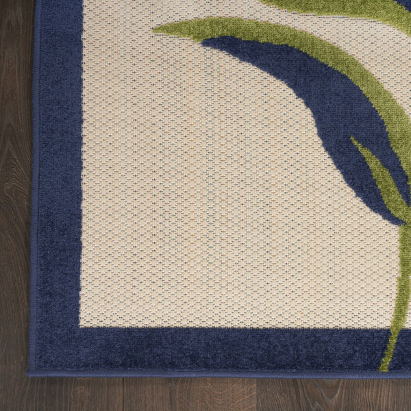 HomeRoots 9' Multicolor Floral Area Rug – Stain Resistant, Non-Skid Design for Stylish, Durable Living Spaces 7' X 10' 505646