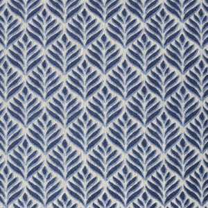 Homeroots 4' Blue Floral Stain Resistant Area Rug - Non-skid Design, Perfect For Homes With Kids & Pets 4' X 6' Polypropylene 505667