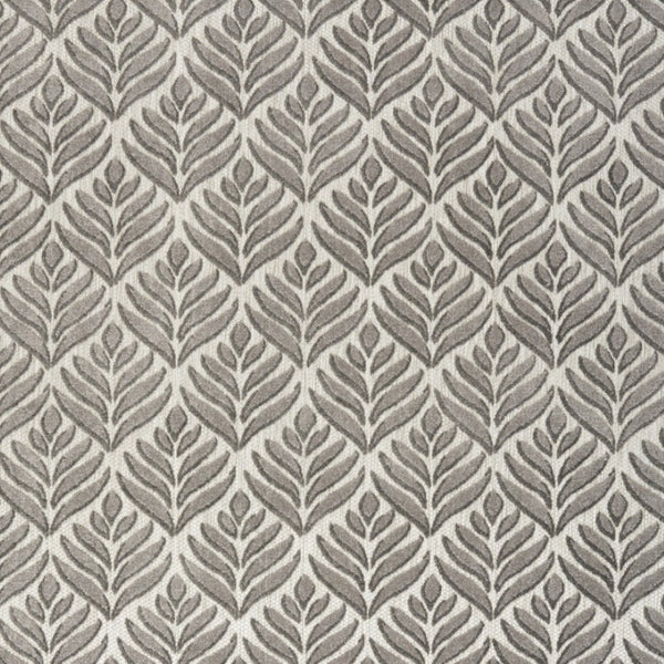 Homeroots 4' Charcoal Floral Area Rug - Stain Resistant, Non-skid, Elegant Design For Living Spaces & Pets 4' X 6' Polypropylene 505672