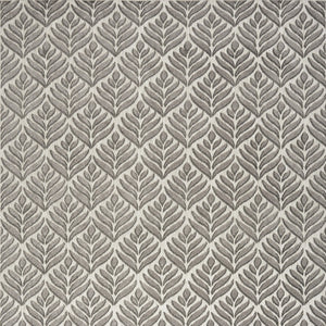 Homeroots 8' X 11' Charcoal Floral Non Skid Indoor Outdoor Area Rug  Polypropylene 505674