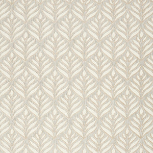 Homeroots 6' X 9' Ivory And Grey Floral Stain Resistant Non Skid Area Rug  Polypropylene 505675